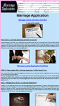 Mobile Screenshot of marriage-application.com